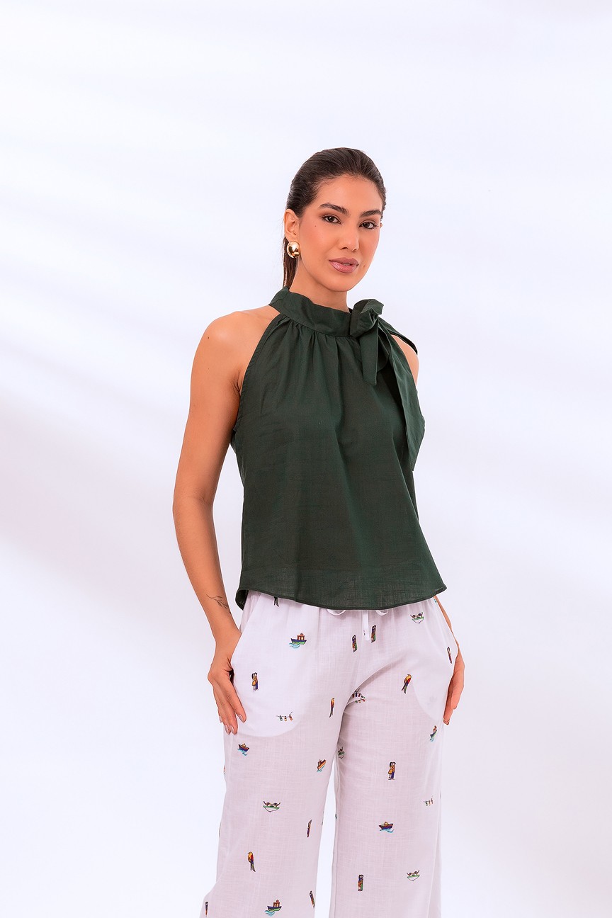 BLUSA laço A Vida Paraense - Imagem 4